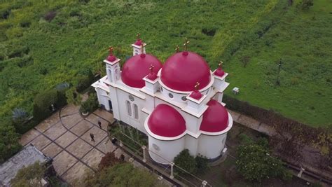 Orthodox Church Of The 12 Apostles Sea Of Galilee Capernaum Aerial