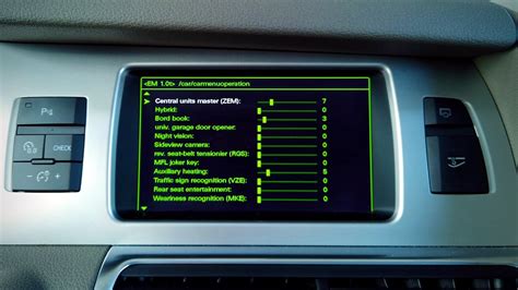 Zielone Menu Audi Mmi I Powody Braku Dost Pu Do Ukrytego Trybu Youtube