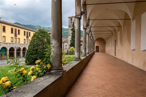 Exterior Of Bobbio Abbey Abbazia Di San Colombano Emilia Romagna