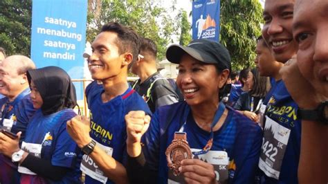 Rini Soemarno Lakukan Flag Off Sekaligus Jadi Peserta Mandiri Jogja