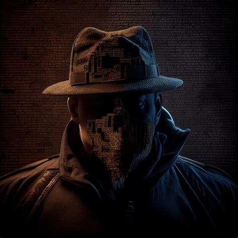 Premium Ai Image Image Of A Man In A Hat Hiding His Face Under A