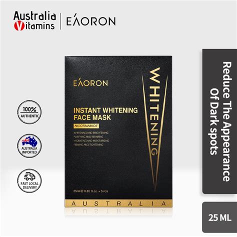 Eaoron Instant Whitening Face Mask 25ml 5 Piece Shopee Philippines