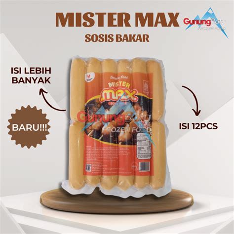 Jual Mister Max Sosis Sapi Isi Gram Shopee Indonesia