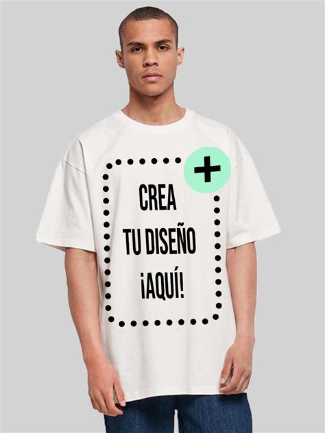 Camiseta Oversize Personalizada Premium Blanca