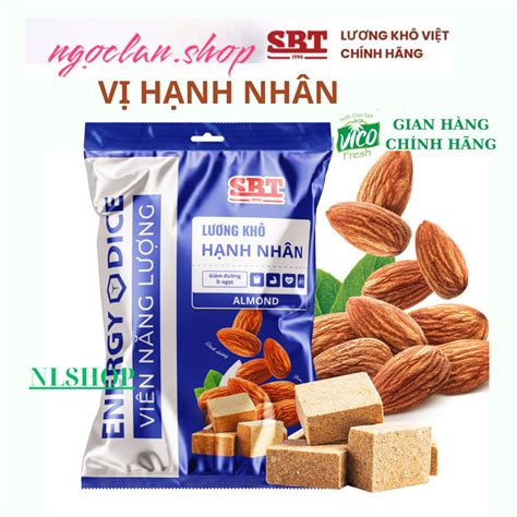 Túi 500Gr Lương khô SBT Energy Dice 8 vị Ăn vặt bữa sáng bữa phụ