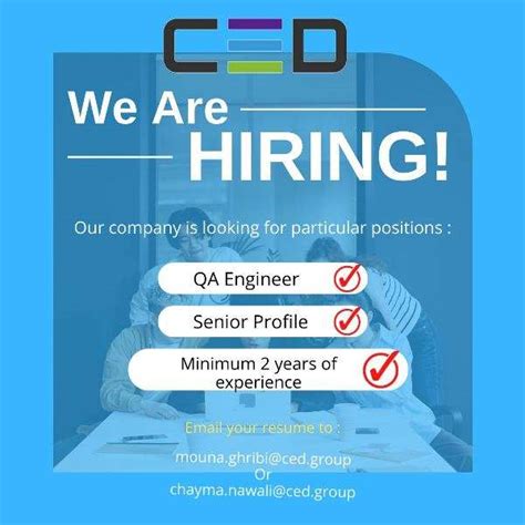 Ced Europe Is Hiring Offres Demploi