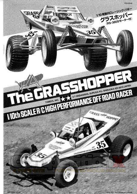 Tamiya Grasshopper Manual - CompetitionX.com