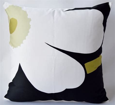 X Marimekko Pillow Cover Handmade Pattern Etsy