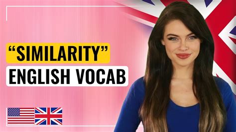 Similarity B1 Intermediate Learn English Vocabulary Youtube