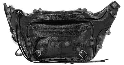 Balenciaga Medium Fanny Pack Le Cagole In Black For Men Lyst