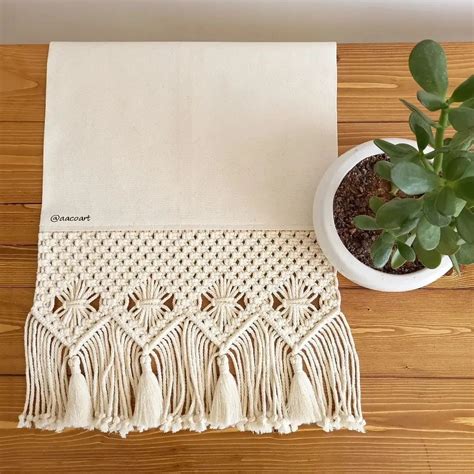 Macrame Table Runner Dining Room Table Decor Wedding Table Etsy Artofit