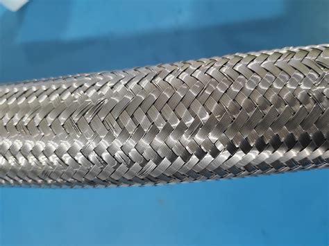 Stainless Steel Braided Convoluted Flexible Pipe Flanged Corrugated