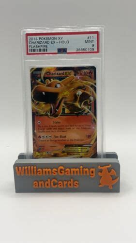 Pokemon 2014 Xy Flashfire 11106 Ultra Rare Holo Charizard Ex Psa 9