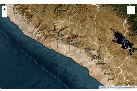 Sismo hoy en Perú domingo 16 de junio Temblor de magnitud 6 3 remeció