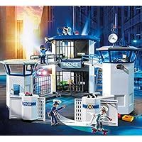 Amazon Playmobil Police Command Center With Prison Playset