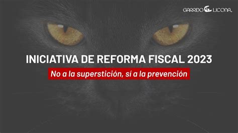 Iniciativa De Reforma Fiscal 2023 Glwebinar Youtube