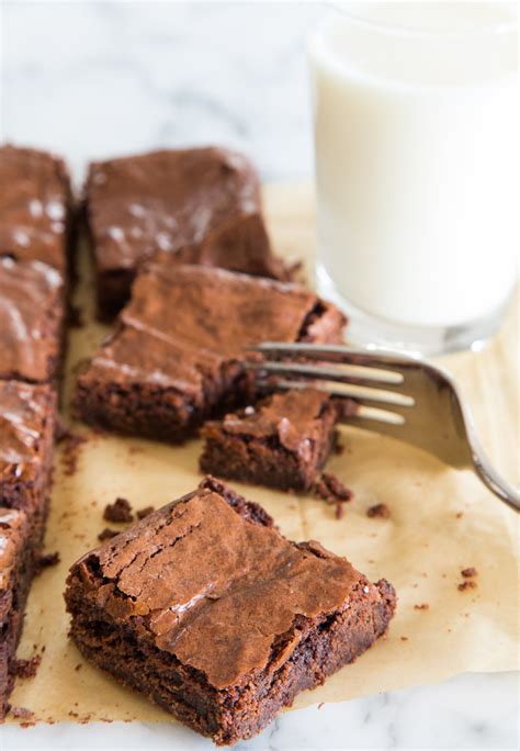 Easy Chewy Chocolate Brownies Recipe Deporecipe Co