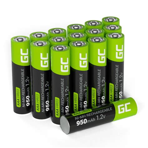 4x AAA HR03 950mAh Battery