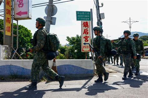 Taiwan curtails war games as Typhoon Gaemi barrels towards island