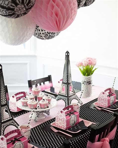 Paris Damask Celebration Paris Theme Party Parisian Party Paris Themed Birthday Party