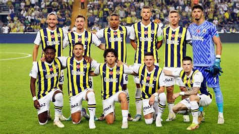 Fenerbahçe nin Zimbru kadrosu açıklandı 7 eksik var