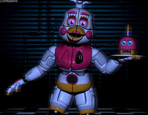 Funtime Chica Fnaf 5 Chuck E Cheese Funtime Foxy Fnaf Sister