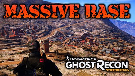 Massive Cartel Base In Ghost Recon Wildlands Beta Youtube