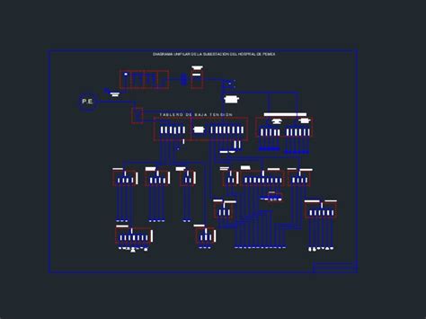 Diagrama Unifil Subestação Elétrica Em Autocad Cad 7362 Kb Bibliocad