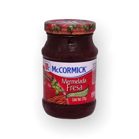 MCCORMICK MERMELADA DE FRESA 270g Tu Bodeguita