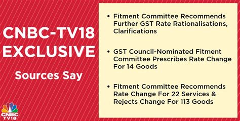 Cnbc Tv On Twitter Cnbctv Exclusive Fitment Committee