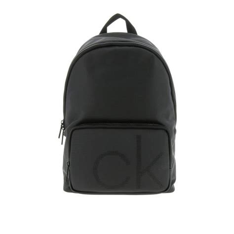 Calvin Klein Outlet Bags Men Black Backpack Calvin Klein K50k503869 Giglio