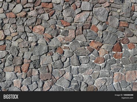 Rubble Gray Stone Wall Image & Photo (Free Trial) | Bigstock