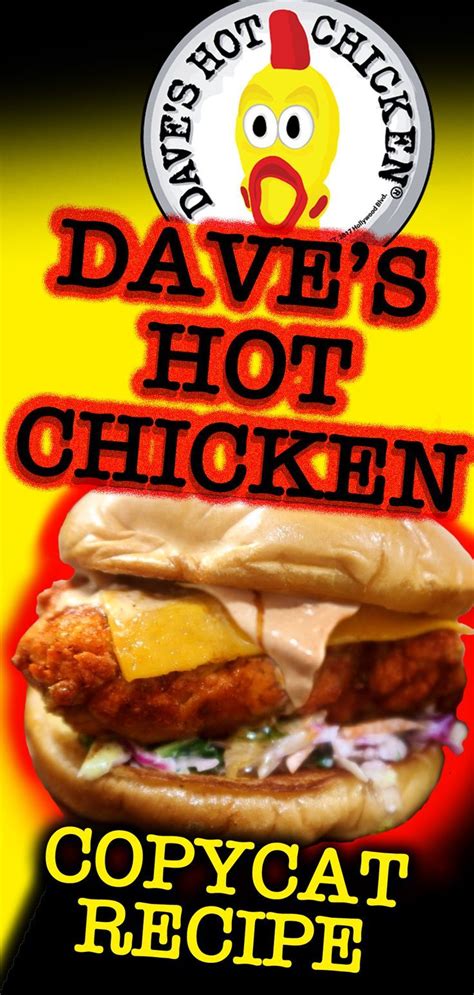 an advertisement for a hot chicken restaurant