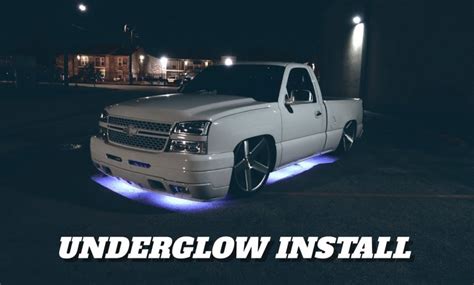 Car Underglow Installation - car installation