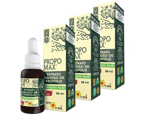 Propomax Extrato Aquoso De Pr Polis Sem Lcool Ml Apis Flora Kit