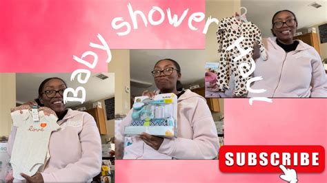 Baby Shower Haul YouTube