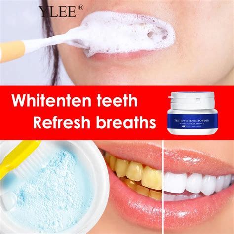 Pearl Essence Tooth Whitening Powder Removes Tooth Stains Tartar