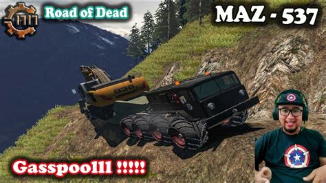 MAZ 537 Ugal Di Map Road Of Dead Rthd Game Offroad YouTube