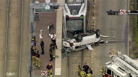 Driver Dies After Vehicle Crashes Into Metrorail Train