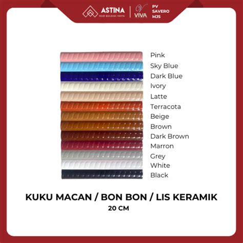 Jual Kuku Macan Bon Bon Lis Keramik Cm Cm Ulir Shopee