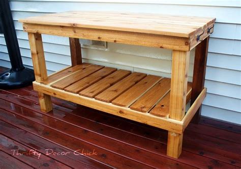 Free Potting Bench Plans For You To Diy