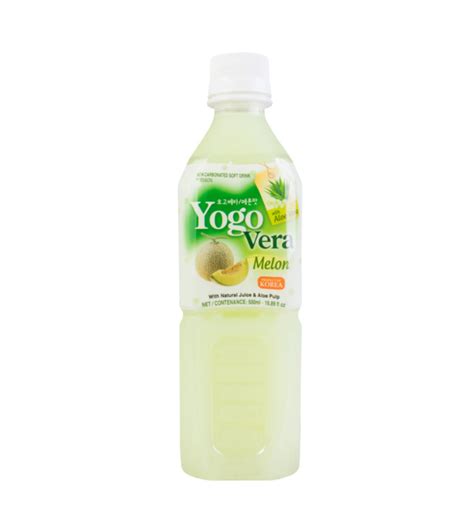 Yogo Vera Melon Non Carbonated Soft Drink Aloeyogutfruit500ml