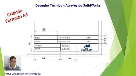 19 Tutorial Desenho Técnico Através do SolidWorks Formato A4