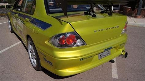 Paul Walker S Mitsubishi Evo From Fast Furious Available On Ebay