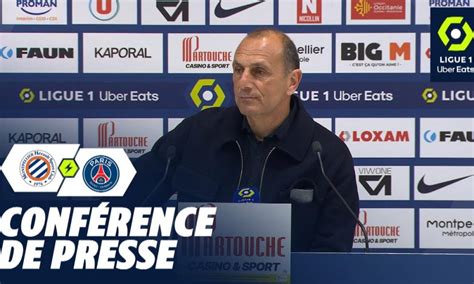 Conférence de presse MONTPELLIER HÉRAULT SC PARIS SAINT GERMAIN 2 6