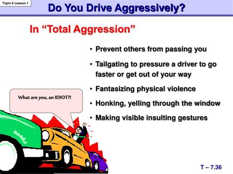 Ppt Aggressive Driving Road Rage Powerpoint Presentation Free