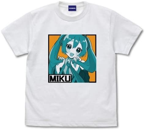 駿河屋 初音ミク Tシャツ Sugerもなか Ver ホワイト Xlサイズ 「vocaloid」（tシャツ）