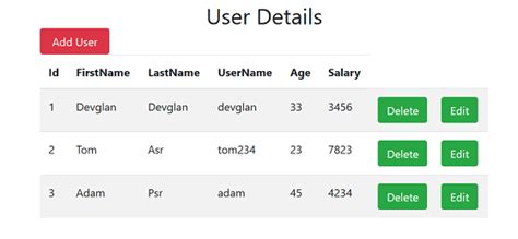 Angular Crud Example Tutorial