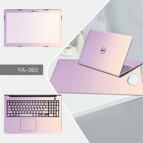 Laptop Sticker Mouse Pad Sets Skin For Dell Xps 15 9550 11 3162 17 5759 Xps 14z E6410 Vostro 15