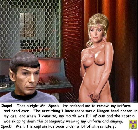 Post 1639642 Christine Chapel Fakes Leonard Nimoy Majel Barrett Radman